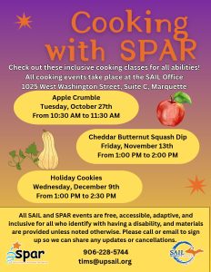 SPAR Accessible Cooking and Nutrition Lessons - Apple Crumble