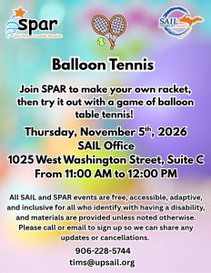 Accessible Craft and Fun - Balloon Tennis