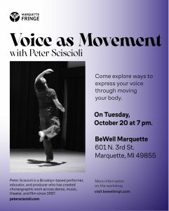 Voice as Movement with Peter Sciscioli